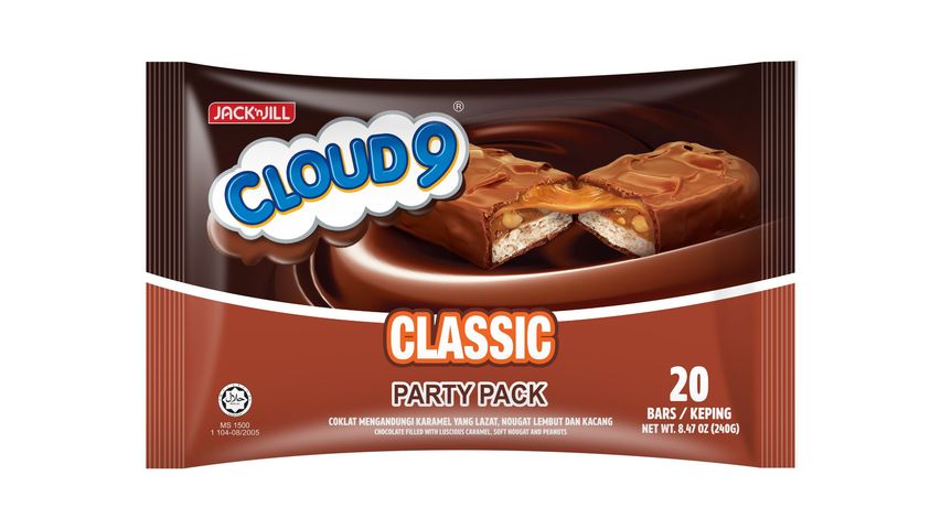 Jack'n Jill Cloud 9 (Classic Party Pack) 20pcs x 12g