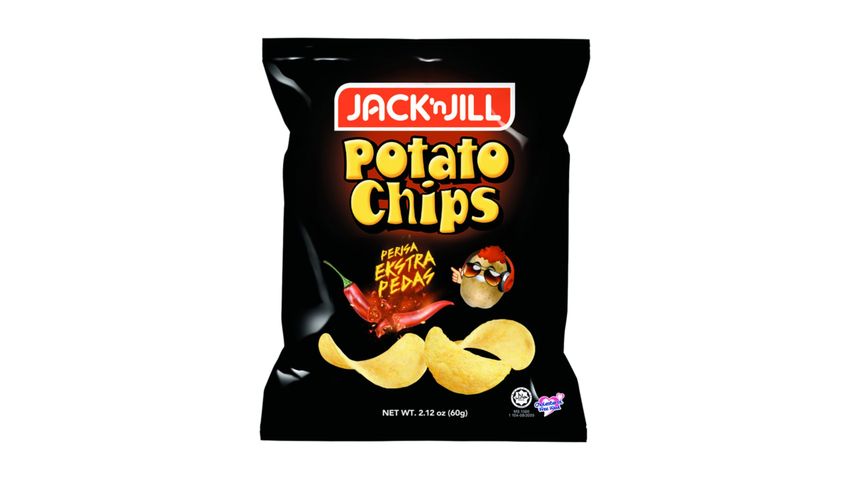 Jack'n Jill Extra Hot & Spicy Potato Chips 60g
