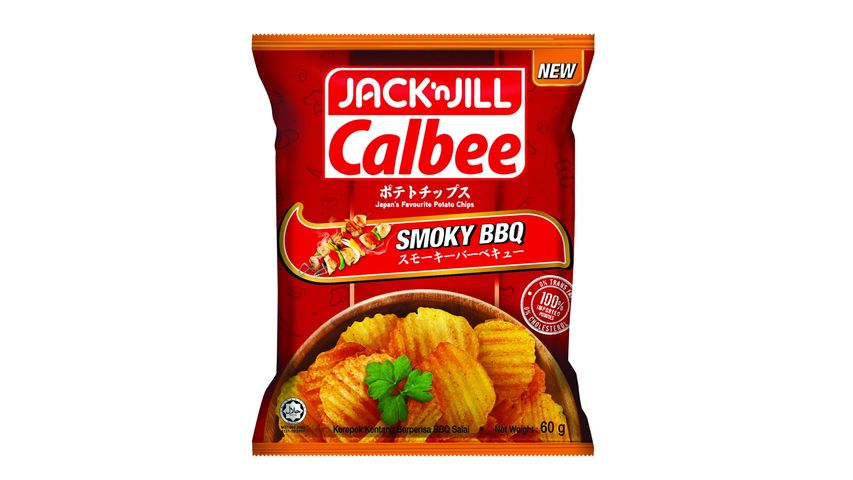 Jack 'n Jill Calbee Smoky BBQ 60g
