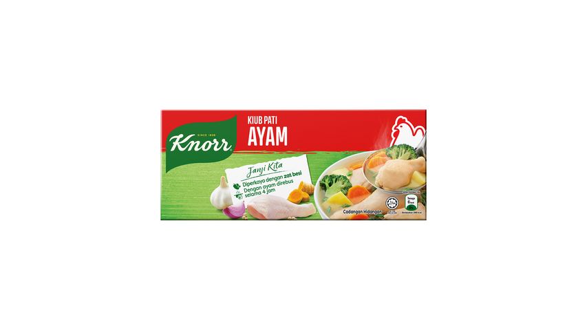 Knorr Chicken Cube Seasoning (12 Cubes) 1 Pack