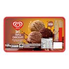 Wall's Tub 3 in 1 Triple Chocolate 1.4L