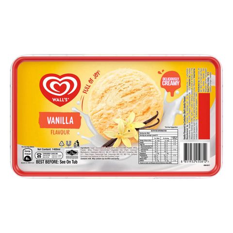 Wall's Tub Vanilla 1.4L