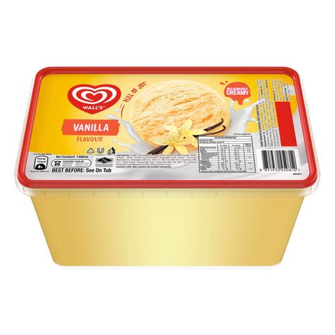 Wall's Tub Vanilla 1.4L