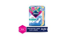 Libresse Slim Liner (15cm) 2 Packs x 32pcs