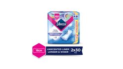 Libresse Longer & Wider Slim Liner 2 packs x 30pcs