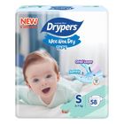 Drypers Wee Wee Dry S 58 Pieces