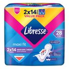 Libresse Maxi Wings (28cm) 2 Pack x 14pcs