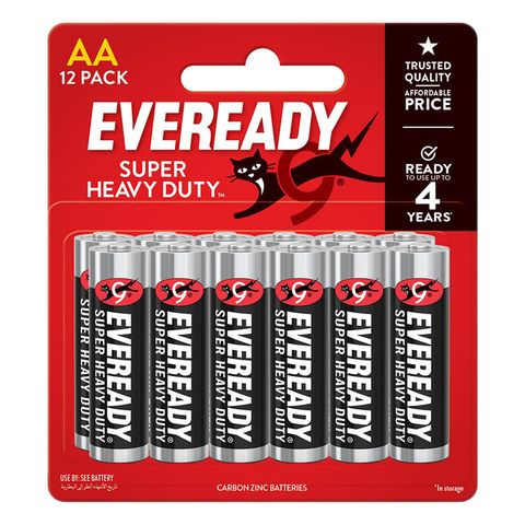 Eveready Shd Batteries 1215bp12 12aa