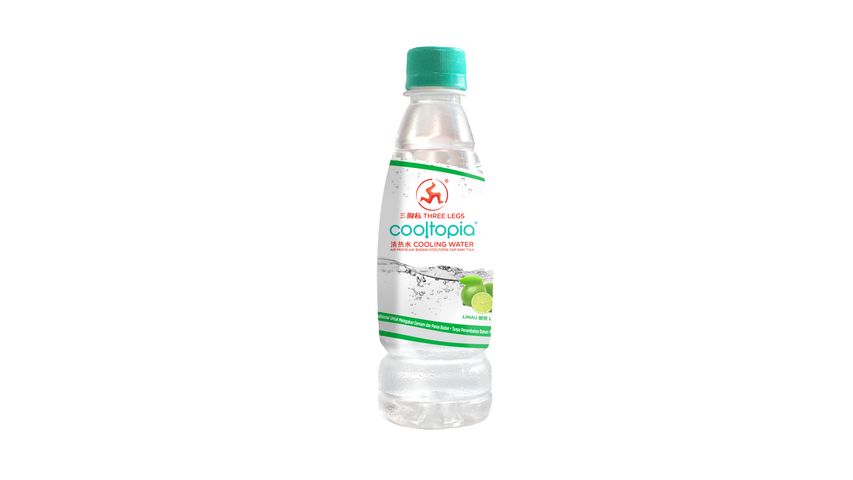 Three Legs Cooltopia Cooling Water Lime 320ml 
