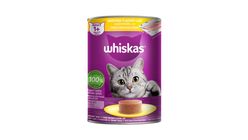 Whiskas Can Cat Wet Food Adult Whole Mackerel (Mackerel + Sardine) | 400 g