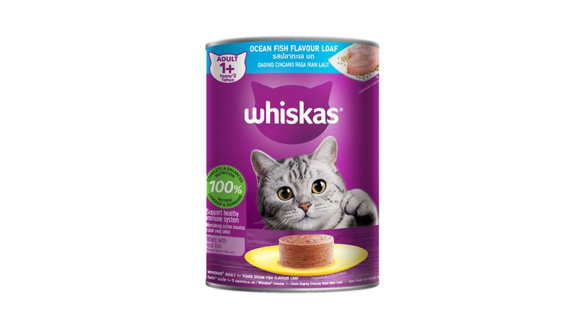 Whiskas Canned Wet Cat Food - Ocean Fish | 400 g