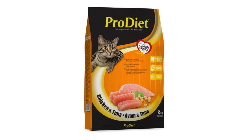 Pro Diet Dry Cat Food Chicken Tuna | 8 kg