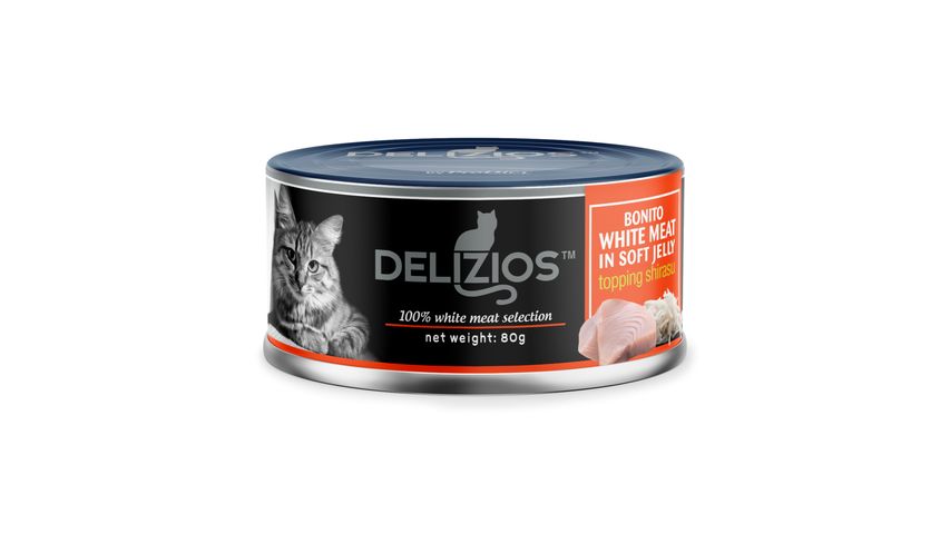 Delizios Bonito Soft Jerry Topping Shirasu 80g