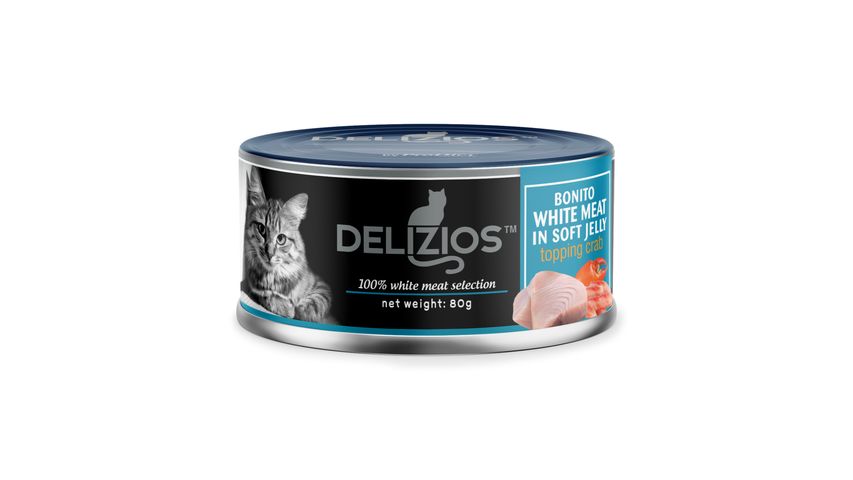 Delizios Bonito Soft Jerry Topping Crab 80g