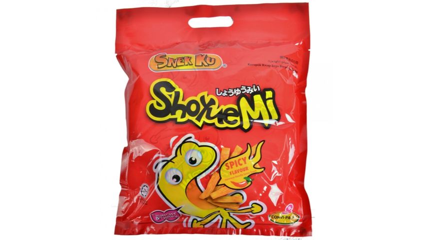 Sho Yue Mi Crackers Spicy Flavour 8 x 14g