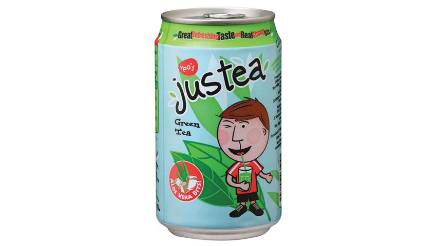 Justea Green Tea Can (Aloe Vera) | 300 ml
