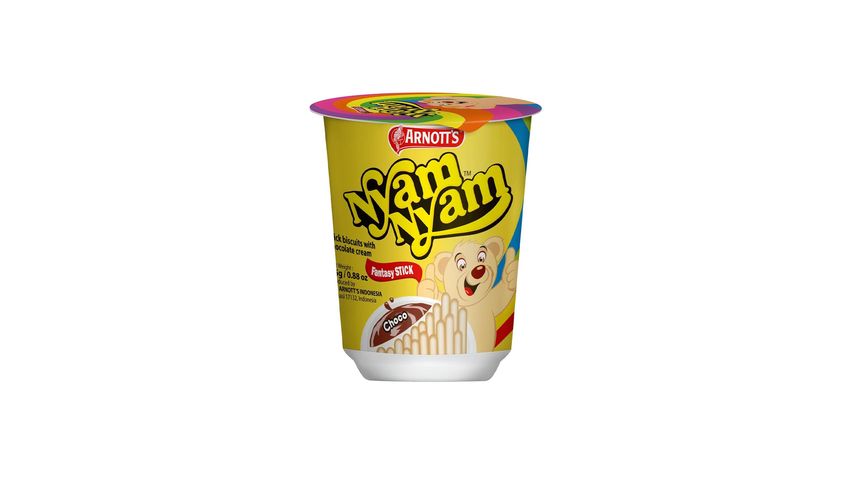 Arnott's Nyam Nyam Fantasy Stick Chocolate 25g