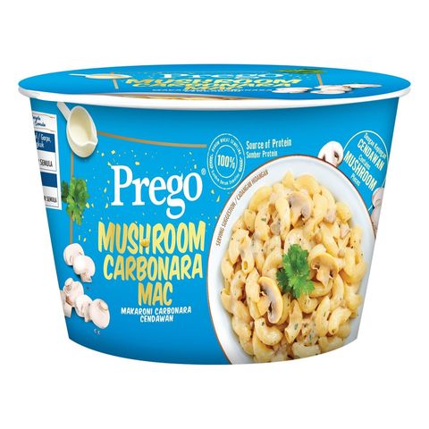 Prego Mushroom Carbonara Mac Instant Pasta 71g