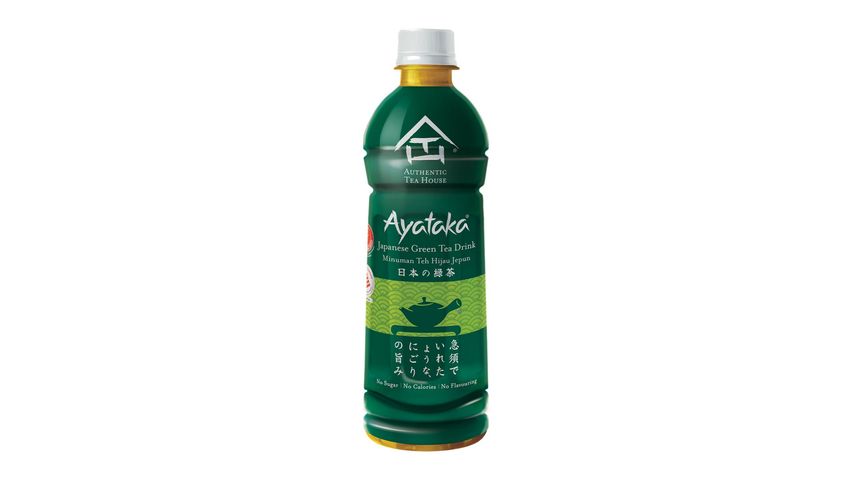 Authentic Tea House Ayataka No Sugar Japanese Green Bottle 500ml