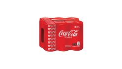 Coca-Cola Mini Classic Pack 6 x 180ml - 9555589211244