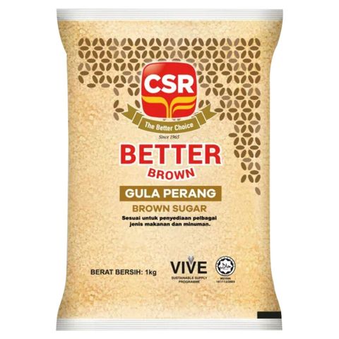 CSR Better Brown Sugar (Gula Perang) 1kg