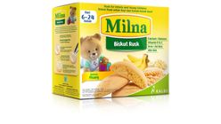 Milna Baby Biscuit Banana 130g