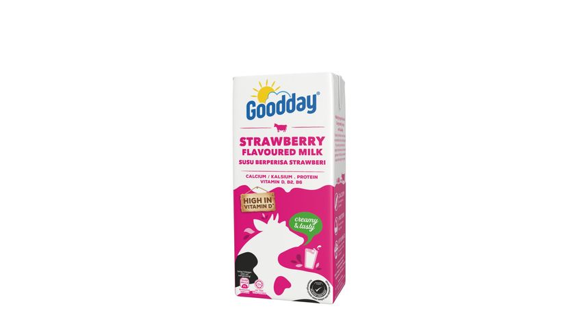 Goodday UHT Strawberry Flavoured Milk | 1 L