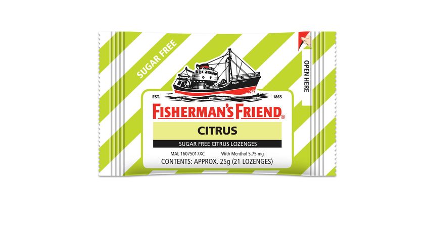 Fisherman's Friend Sugar Free Citrus Lozenges Mints 25g