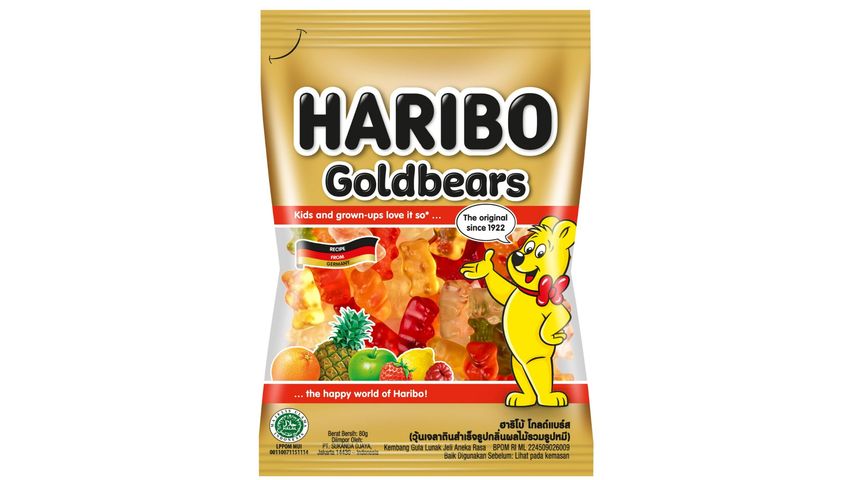 Haribo Gold Bears Gummies 80g