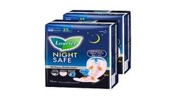 Laurier Night Safe Wing (35cm) 2 x 12 Pieces