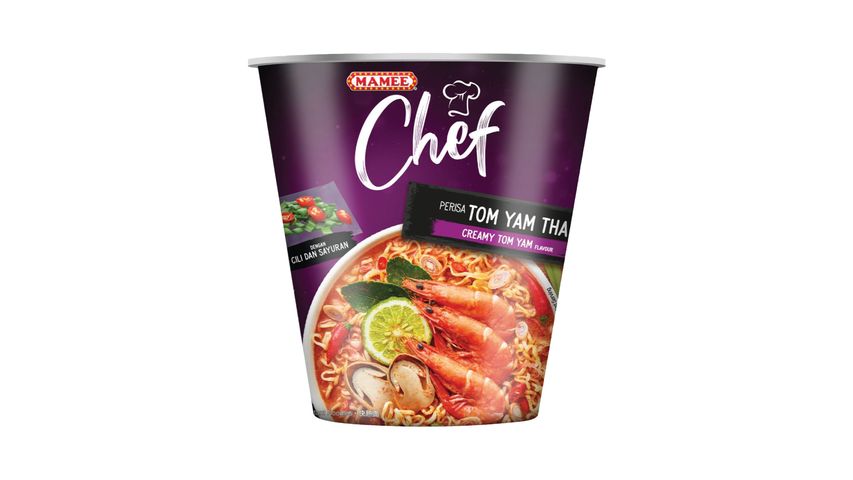 Mamee Chef Cup Creamy Tom Yam | 72 g