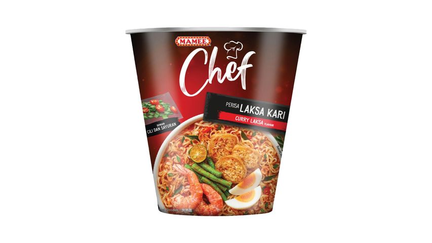 Mamee Chef Cup - Curry Laksa 72g