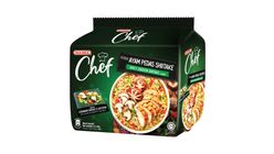 Mamee Chef Spicy Chicken Shiitake Instant Noodle | 4 x 72 g