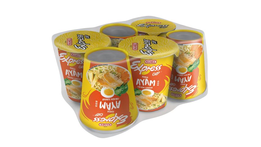 Mamee Express Cup - Chicken | 6 x 64 g