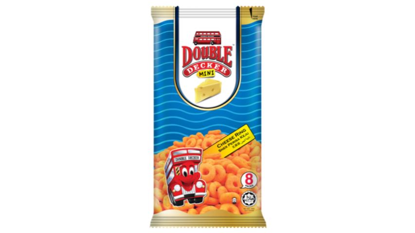 Double Decker Cheese Ring (Family Pack) 8pcs x 15g