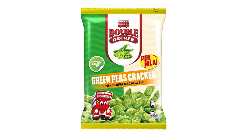 Double Decker Green Peas Crackers 80g