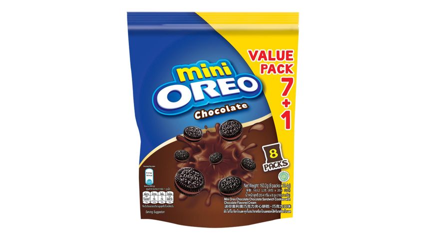 Mini Oreo Chocolate Multipack | 163.2 g
