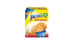 Jacob's Weetameal Wheat Crackers 144g
