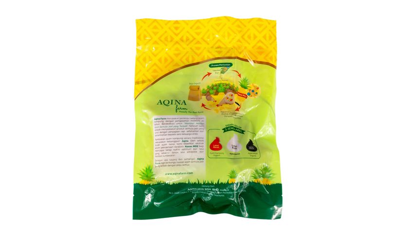 Aqina Farm Pineapple Chicken Skinless Boneless Breast (2pcs) Frozen Poultry & Meat 400g - 600g