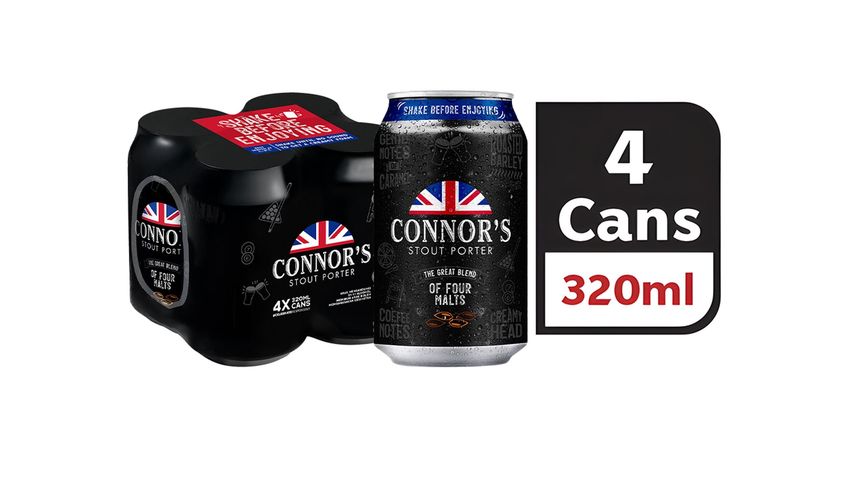 Connor's Stout Can | 4 x 320 ml