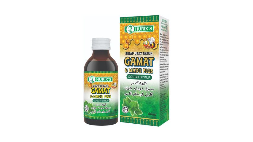 Hurix's Sirap Ubat Batuk Gamat & Madu Plus 60ml