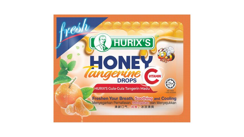 Hurix's Honey Tangerine Drops 6 Pieces
