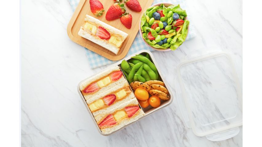 Lady’s Choice Peanut Butter Sandwich with Strawberry and Banana 1 Pack