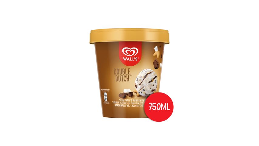 Wall's Tub Double Dutch 750ml