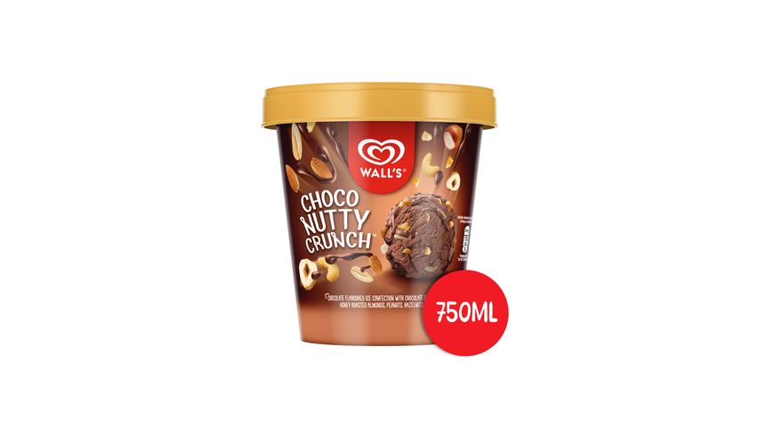 Walls Selection Choco Nutty Crunch 750ml | 8851932369084