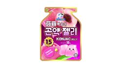 Captain Dolphin Konjac Jelly Peach 15pcs x 20g