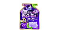 Captain Dolphin Konjac Jelly Grape 15pcs x 20g