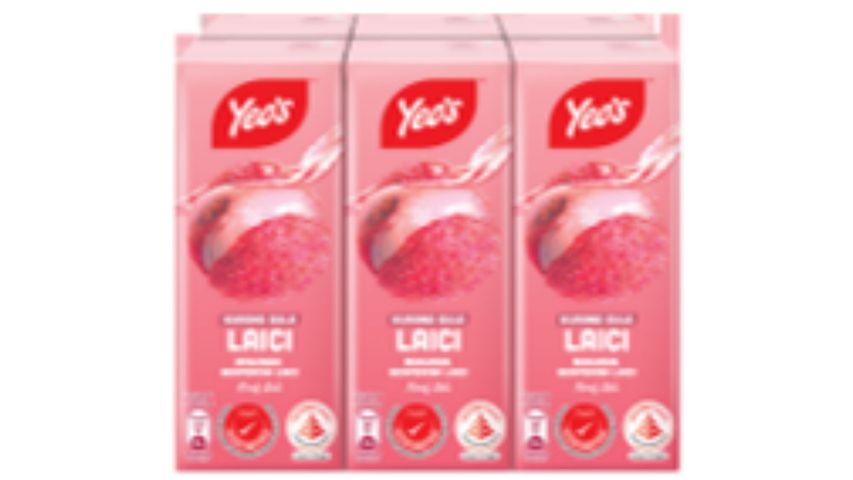 Yeo's Lychee 6pcs x 250ml