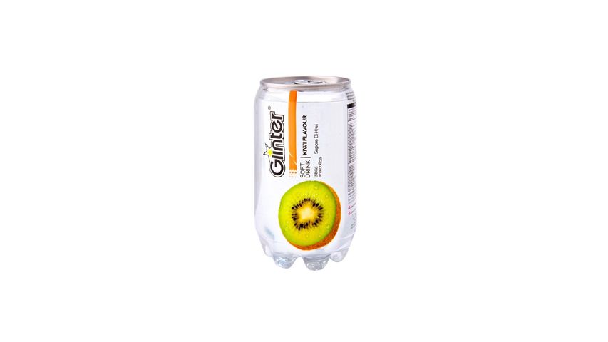 Glinter Soft Drink Kiwi 350ml