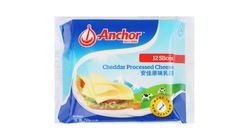 Anchor Cheddar Processed Cheese 250G 12 Pcs